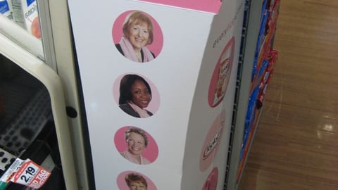 Yoplait 'Save Lids' Collection Box