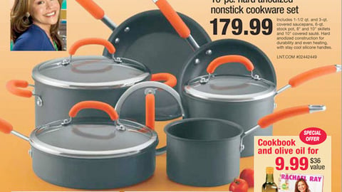 Linens 'n Things Rachael Ray Cookware Feature
