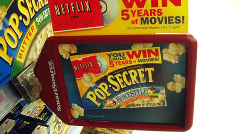 Pop Secret Shelf Talker