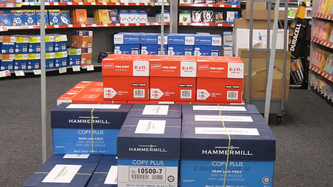 Staples Case Paper Incentive Display