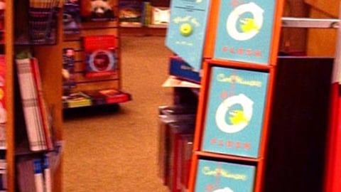 Knopf Books 'Flush' Freestanding Display