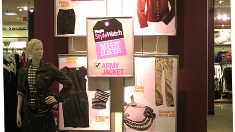 JCPenney 'People StyleWatch' Display