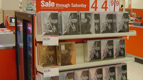 Target 'Star Wars Trilogy' Display