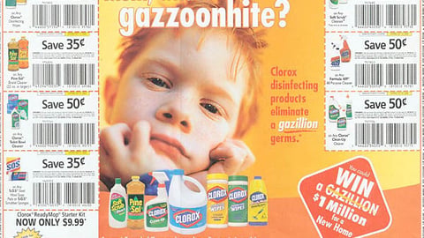 Clorox 'Gazillion' Sweeps FSI