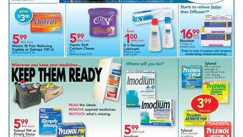Tylenol/CVS Feature Ad