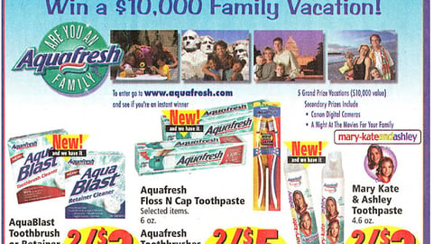Aquafresh 'Family Vacation' Feature