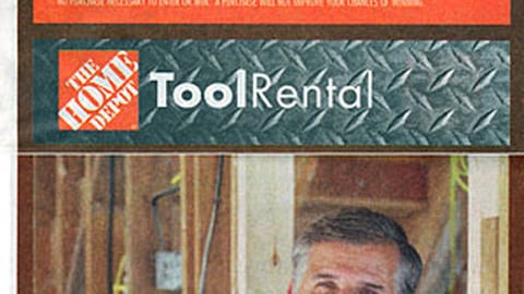 Home Depot 'This Old House' Sweeps Feature