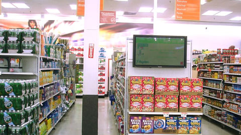 Kmart Endcap Digital Sign