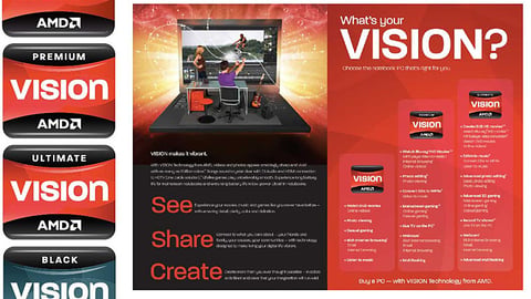 AMD 'Vision' Stickers