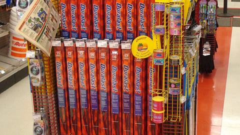 AutoZone 'Great Values" Mobile Floorstand
