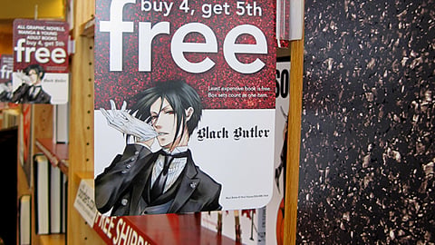 Borders Free Book Incentive Shelf Talker