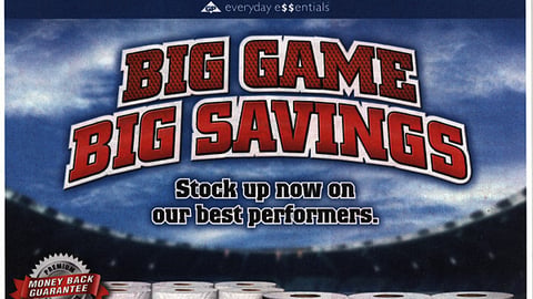Georgia-Pacific 'Big Game' FSI
