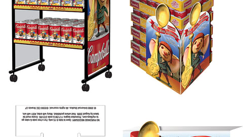 Campbell Soup "Despereaux" Display Program