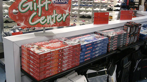 Champs Sports 'Gift Center'