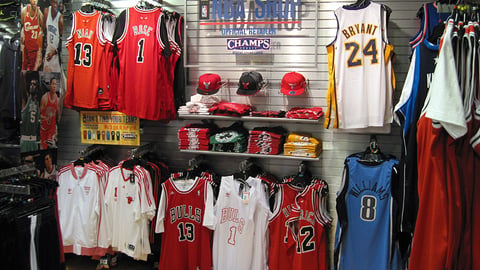 Champs Sports Adidas NBA Shop