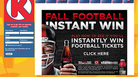 Circle K Coca-Cola 'Fall Football' Online Ad