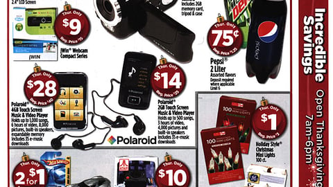 Dollar General 'Thanksgiving Day Only' Circular Cover
