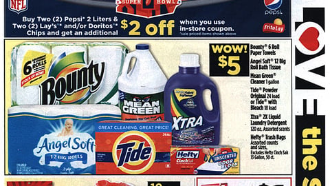 Dollar General PepsiCo Super Bowl FSI