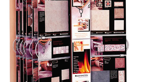 Mannington Porcelain Tile Display