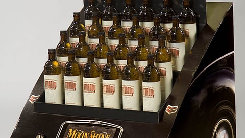 Carolina Moonshine Floor Display