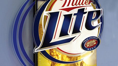 Miller Lite On Tap Display