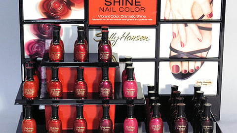 Sally Hansen Lacquer Shine Nail Display