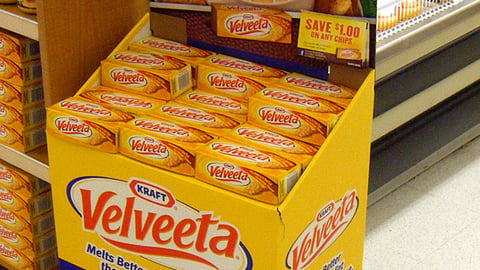 Velveeta 'Bud Bowl' Shipper
