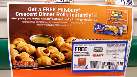 Pillsbury/Hebrew National Martin's Shelf Sign
