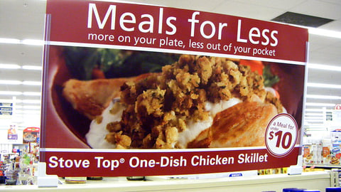 Food Lion Stove Top 'Meals for Less' Header