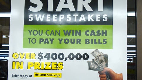 Dollar General 'Fresh Start' Window Poster