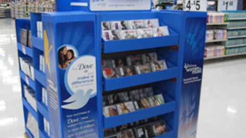 Dove Walmart Self-Esteem Pallet