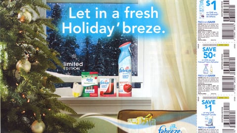 Febreze Holiday FSI