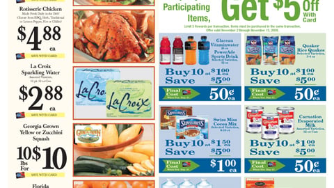 Fresh Fare Grand Opening Back Page
