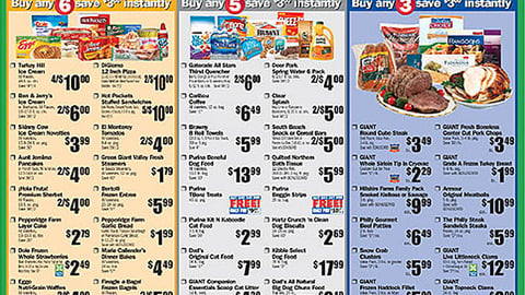 Giant-Carlisle 'Save up to $9' Feature