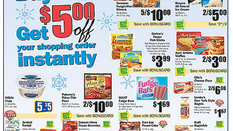 Giant-Carlisle 'Fill your Freezer' Feature