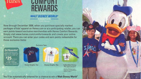 Hanes Comfort Rewards FSI