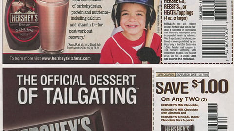 Hershey's NCAA 'Tailgating' FSI