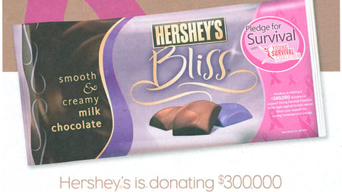 Hershey's Bliss 'Pledge for Survival' FSI
