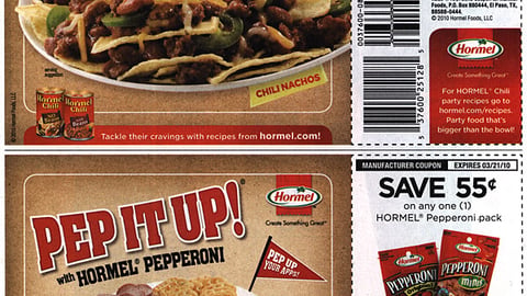Hormel Football FSIs