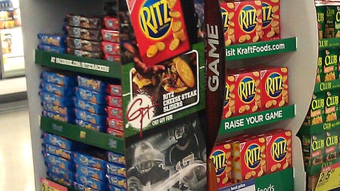 Nabisco 'Raise Your Game' Pallet Display