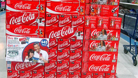 Coca-Cola Meijer 'Brickyard 400' Sign