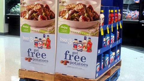 Kraft Meijer 'Salad Celebration' Pallet Display