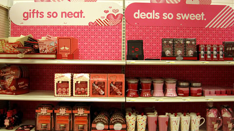 Target Valentine's Day In-Line Headers