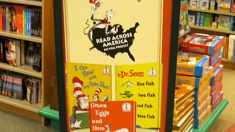 Barnes & Noble Dr. Seuss Stanchion