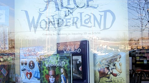 Barnes & Noble 'Alice in Wonderland' Poster
