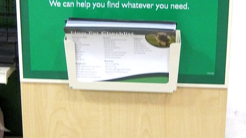PetSmart 'New Pet Checklist' Side Panel