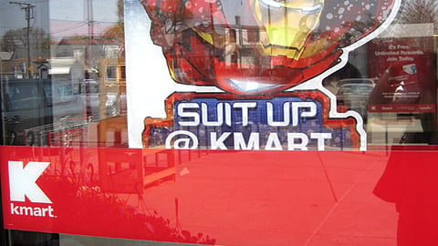 Kmart 'Iron Man 2' Window Cling