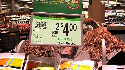 Safeway Produce '100% Guarantee' Frame Topper