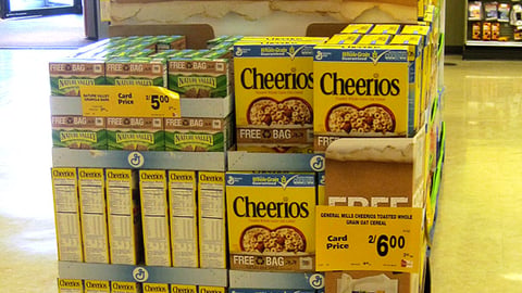 General Mills Safeway Earth Day Pallet Display