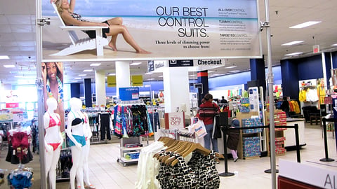 Sears Swimsuit Merchandising